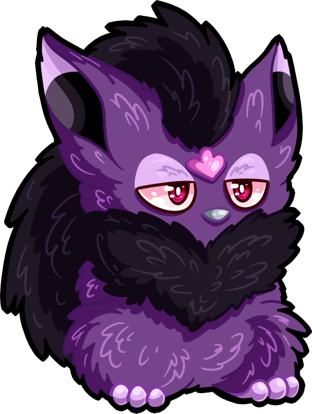 Furby Gothic Purple