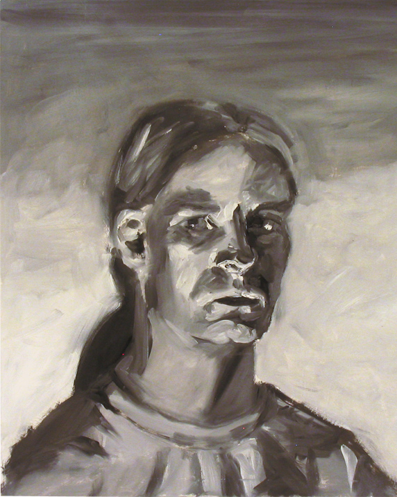 Self Portrait in Oil II