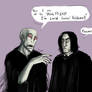 Voldie and Snape talk