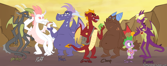 Garble - Dragon line up