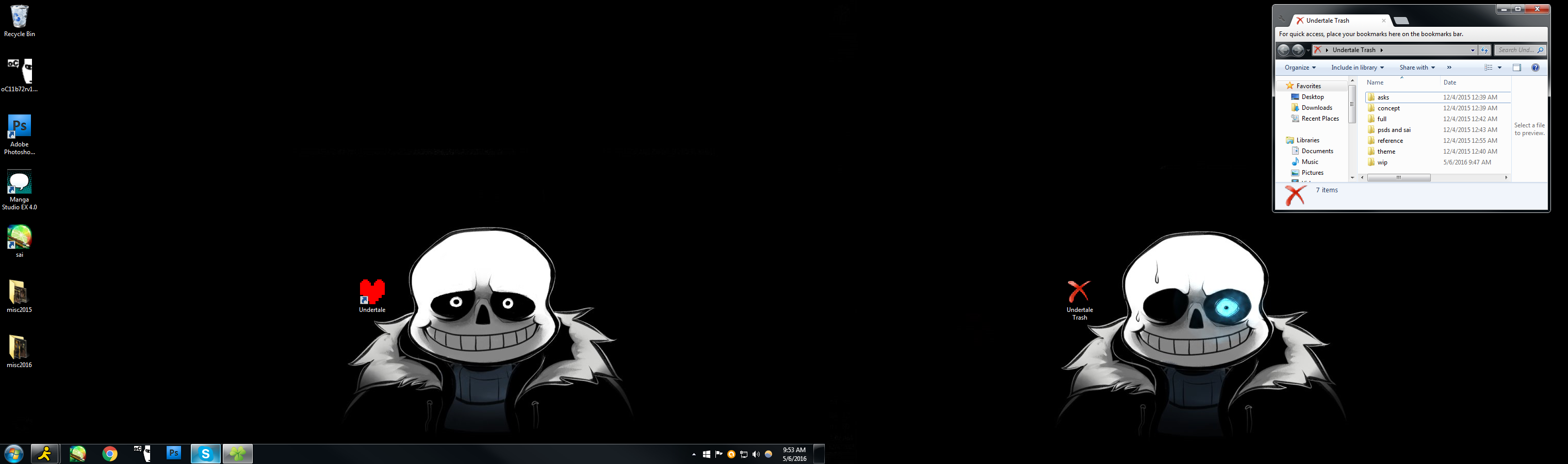 My Undertale Desktop