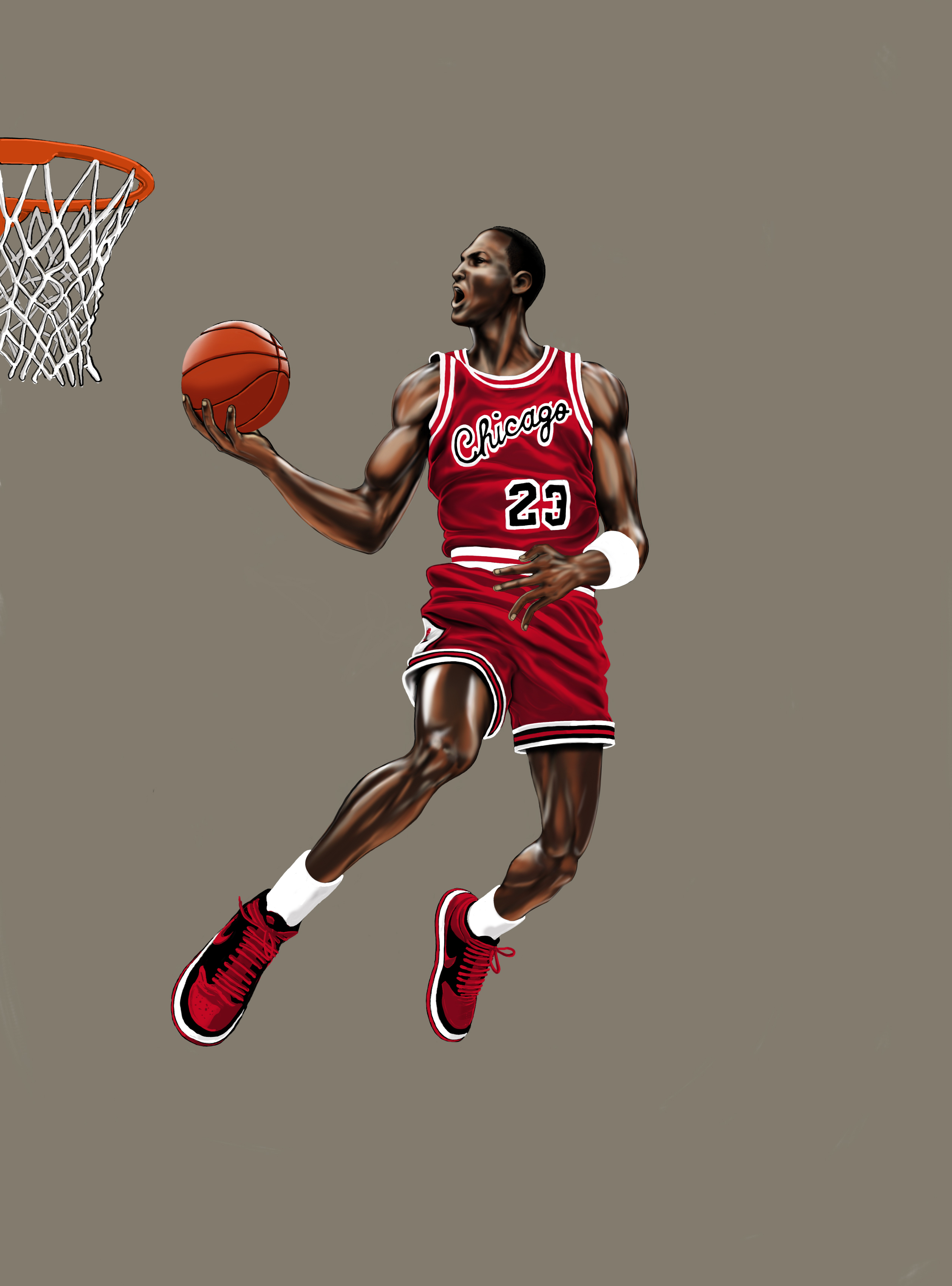 Michael Jordan Dunk by P-tecker on DeviantArt