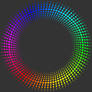 Fractal 006: Rainbow circle