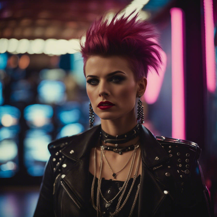 Punkpunk: a genre combining punk rock fashions and