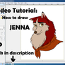 VIDEO: Tutorial: How to draw Jenna
