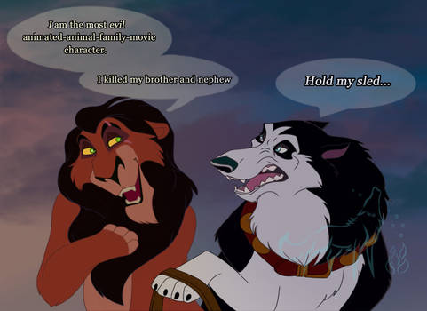 Scar and Steele are most evil