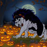 Pumpkin Patch Werewolf