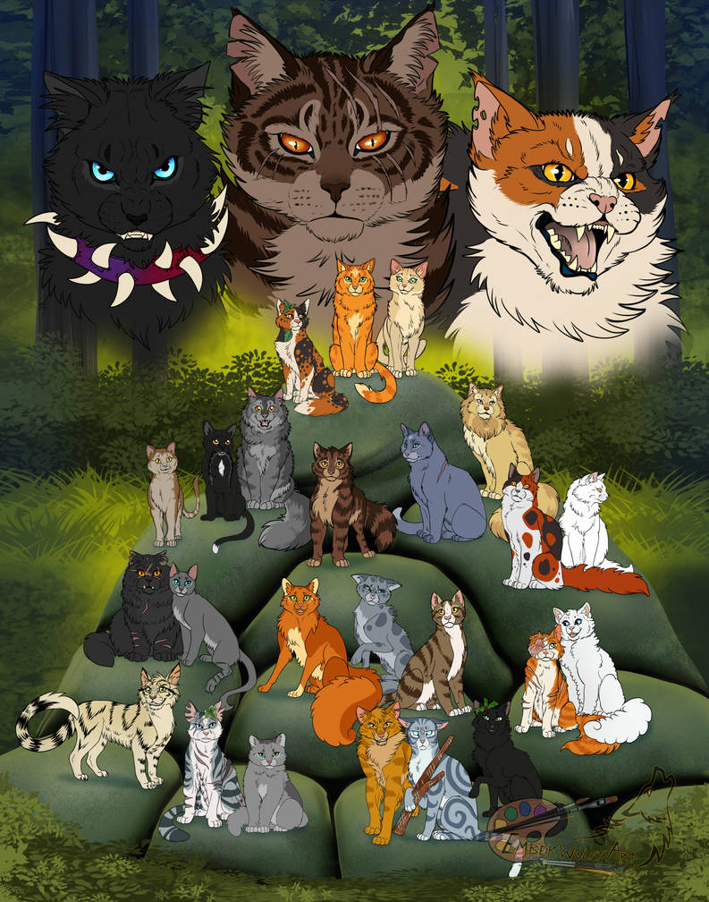 Warrior Cats by EmberWolfsArt on DeviantArt