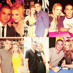 Mark Salling and Dianna Agron