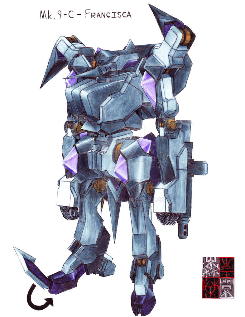 Knightmare Frame - Francisca by Ryuuhiken on DeviantArt