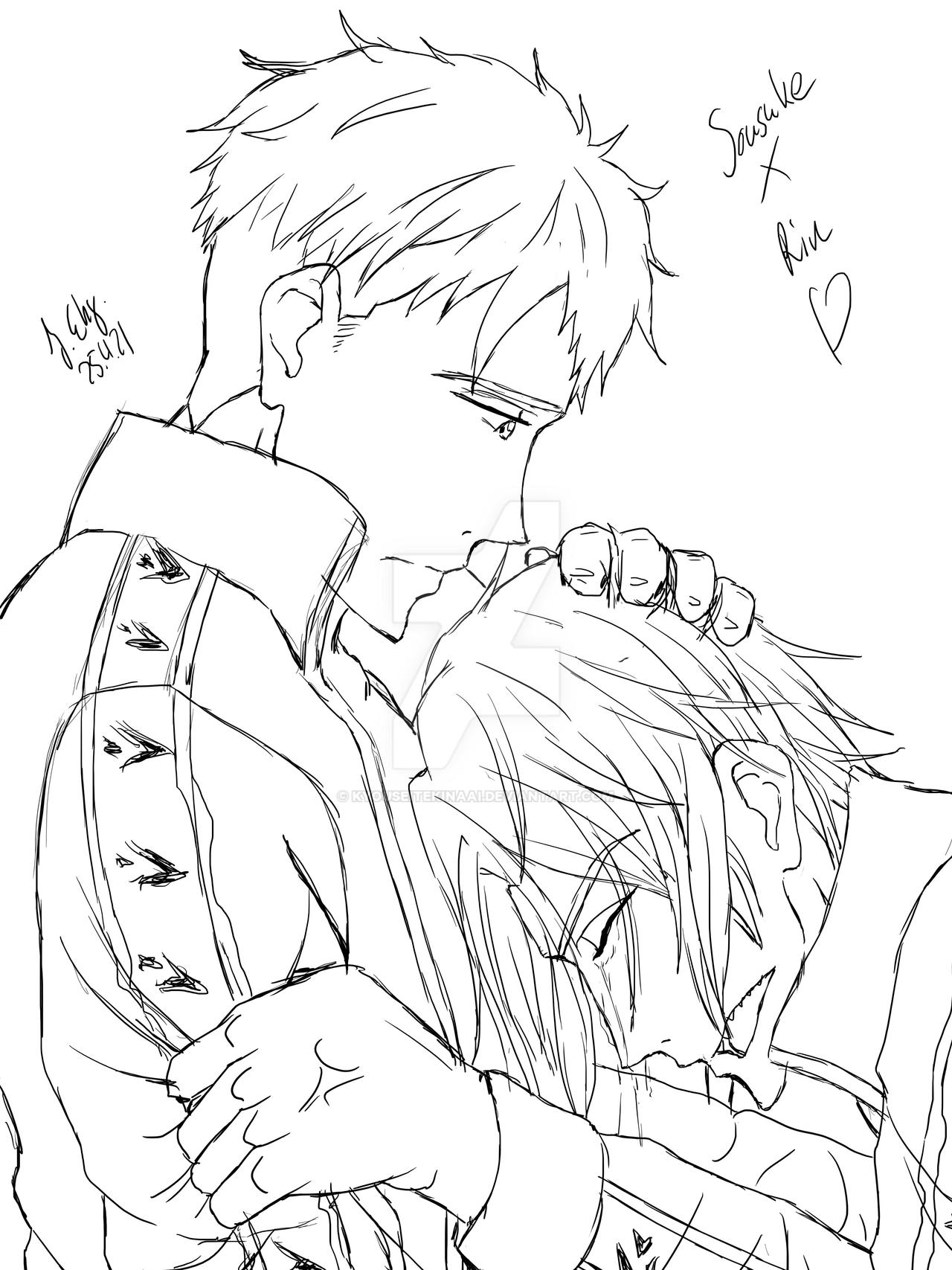 Zuke X Rin Speedsketch: Sousuke x Rin by Kyouseitekinaai on DeviantArt