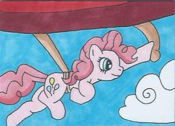 NATGday13: A pony traveling (By Hang Glider)