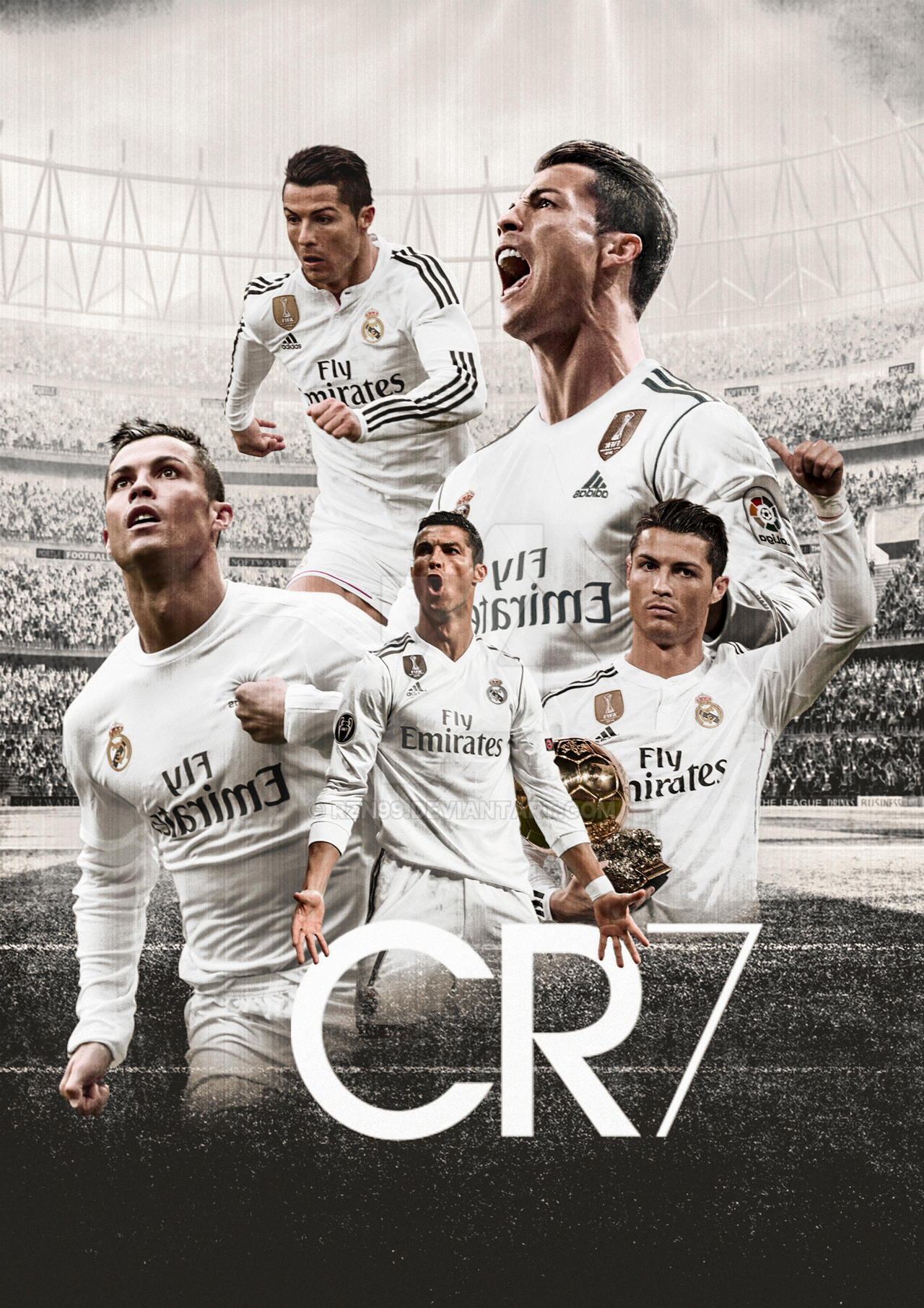 Cristiano Ronaldo Poster by rzn99 on DeviantArt