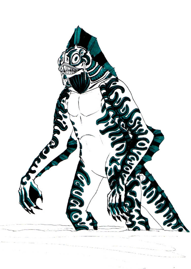 Deep One Face Deep One by Irkhal on DeviantArt