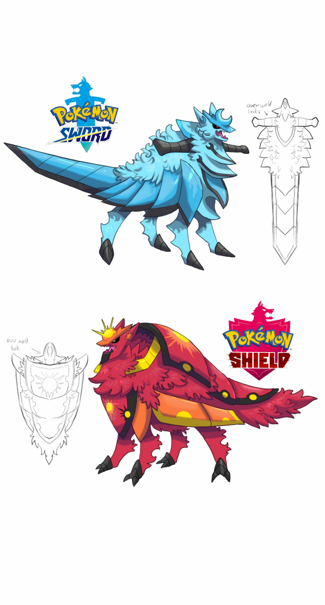 Sword and Shield Legendary Pokemon - Pokemon Sword and Shield