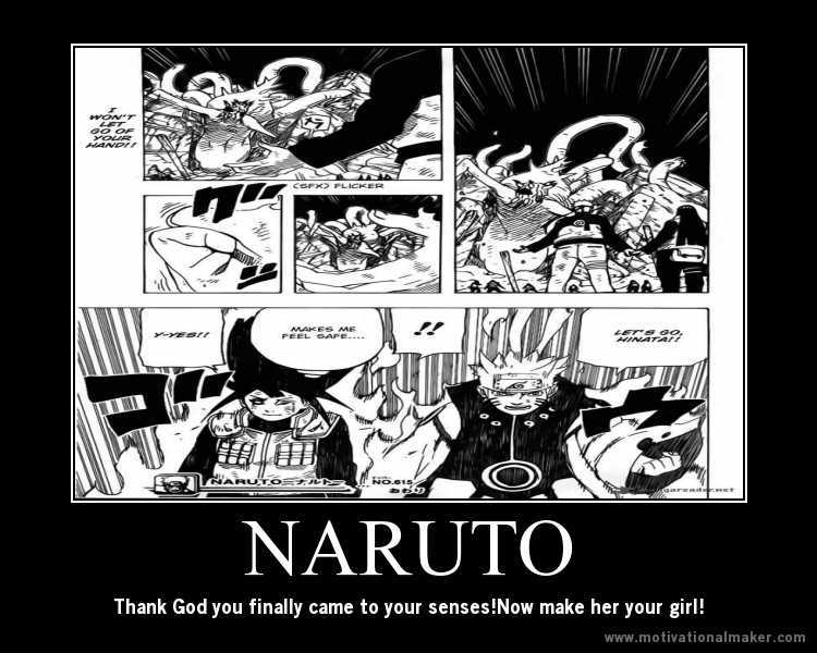 Naruto Motivational Poster