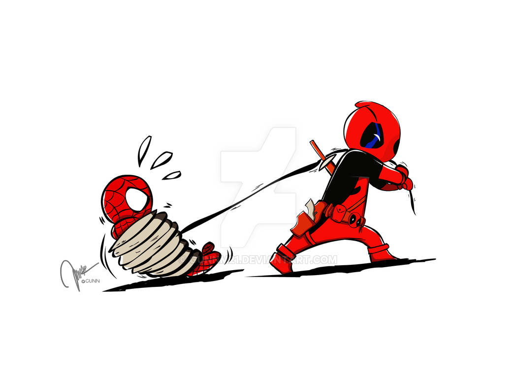 Deadpool Russell Invisible Rope DPdeadpool by GuNnM21 on DeviantArt