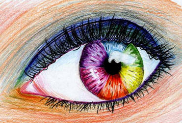 colord eye