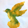 Stencil Art - The Golden Bird