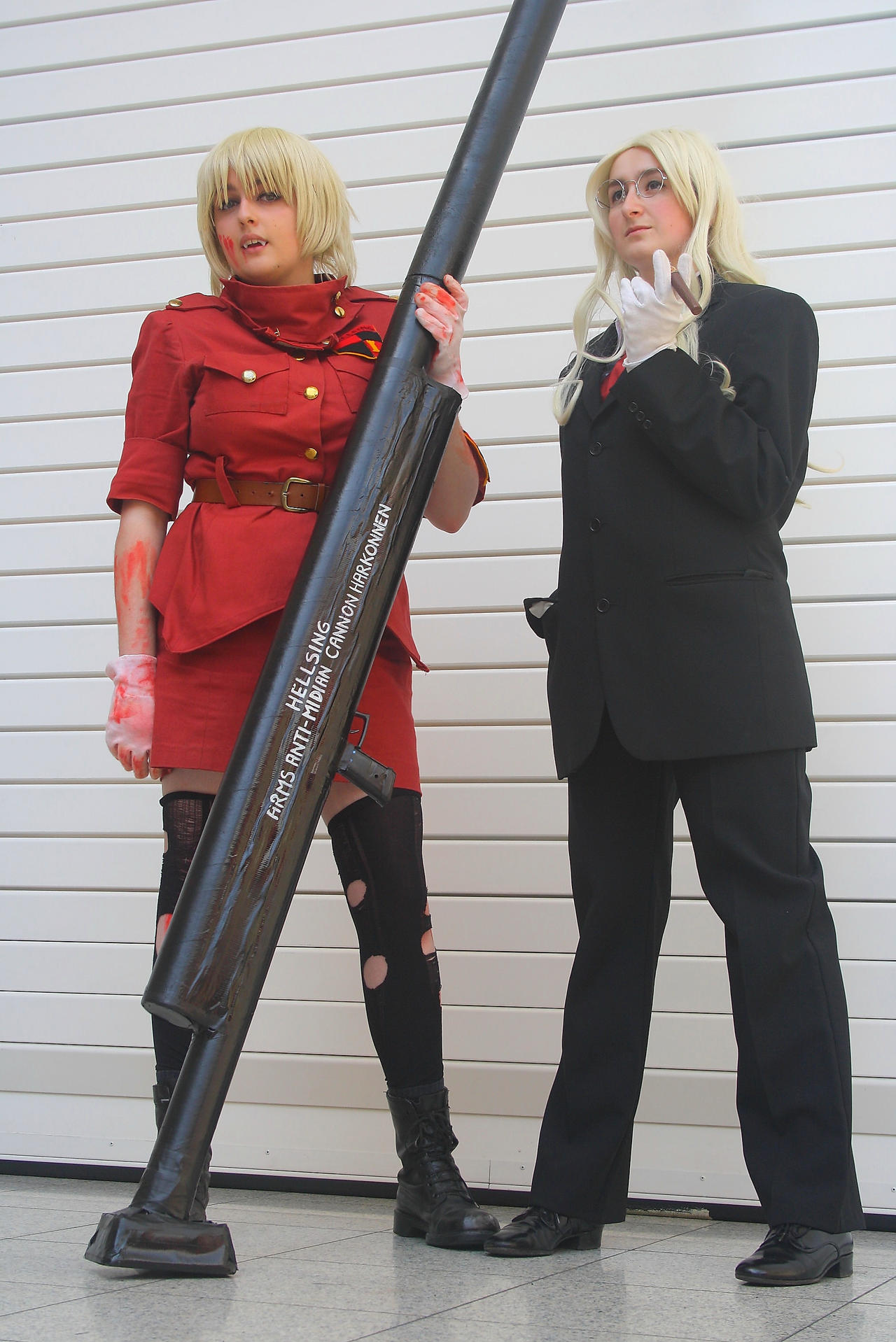 Hellsing - Seras and Integra