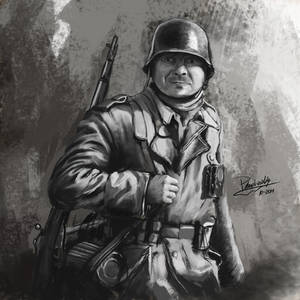 Photo study - soldier