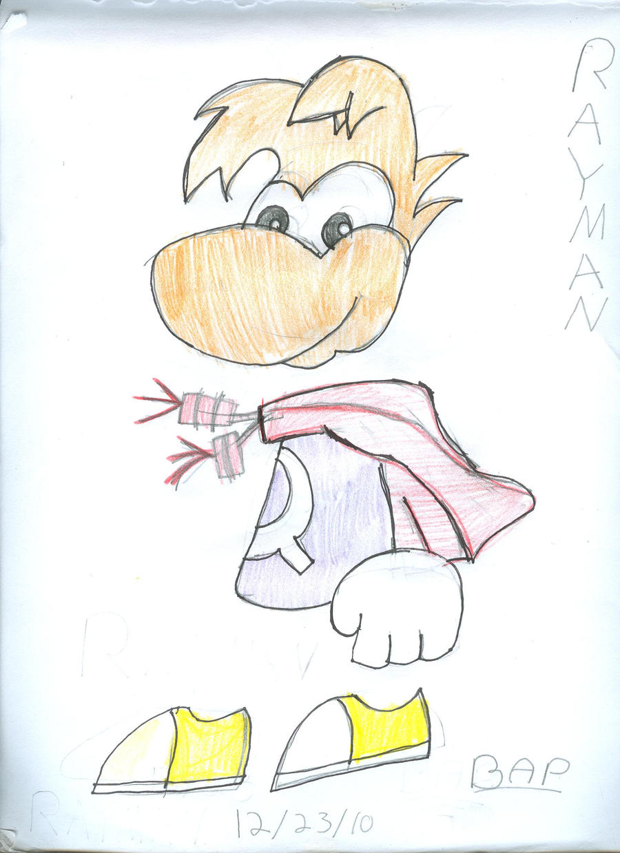 rayman by superdupertails on DeviantArt