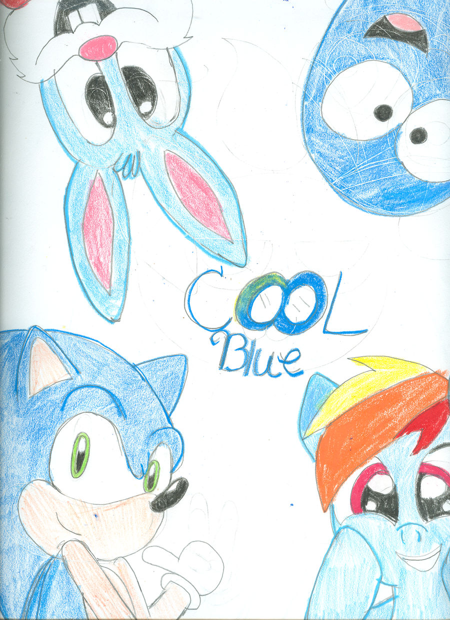 Cool blue