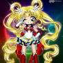 Super Sailor Moon Coloured