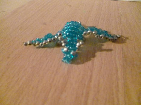 Blue Beaded Dragon