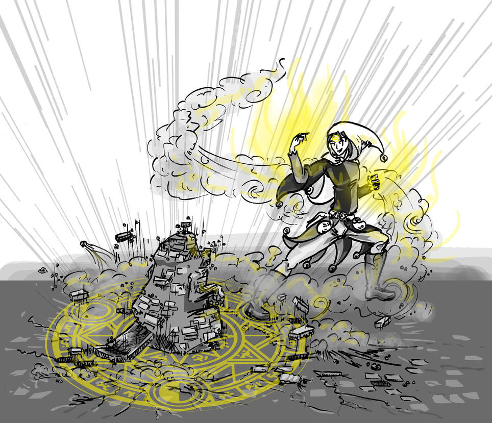 Exalted Eclipse earth elemental invocation by Klugdunum on DeviantArt