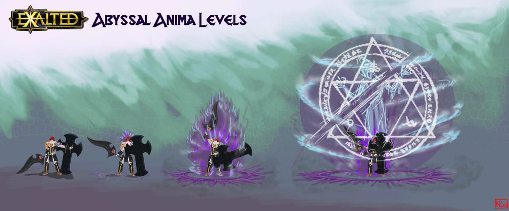 Exalted anima levels abyssal by Klugdunum on DeviantArt