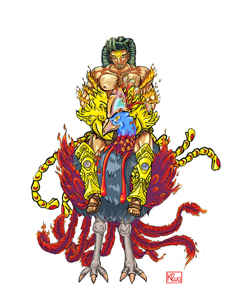 Exalted: solar twilight caste mounted (Kajura) by Klugdunum on DeviantArt