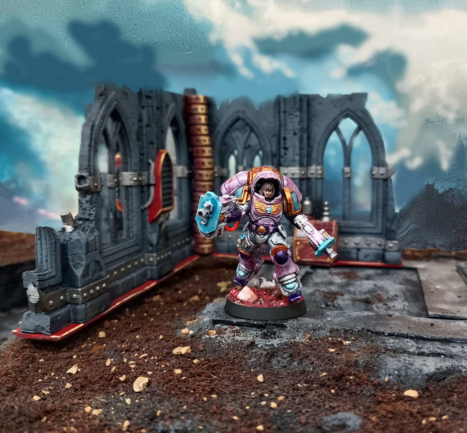 Warhammer 40k: primaris inceptor (female) by Klugdunum on DeviantArt