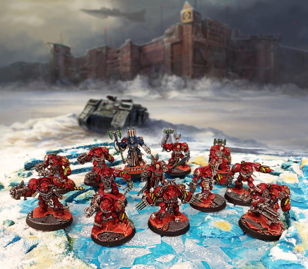 Angel Terminators Warhammer 40k: Blood Angels terminators spacehulk4 by Klugdunum on ...