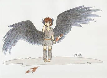 SPN - Illuminated - wee Harpy Sam