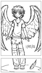 SPN - Illuminated - Harpy Sam sketch