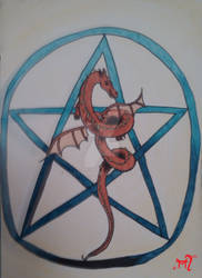pentagram's dragon