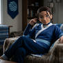 Katara Kigurumi Relaxing on the Couch