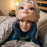 Anime Mask Elsa Cosplay. Bedtime Unmasked