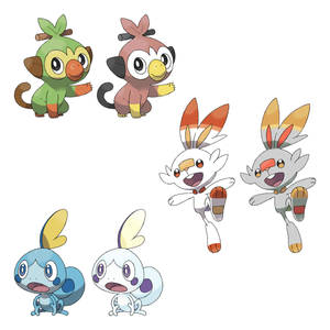 Pokemon Sword Shield Shiny Starters Speculation