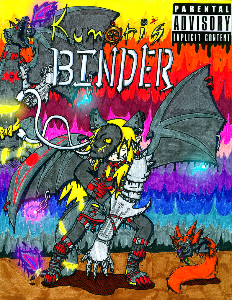 Binder Cover by KumoriDragon on DeviantArt