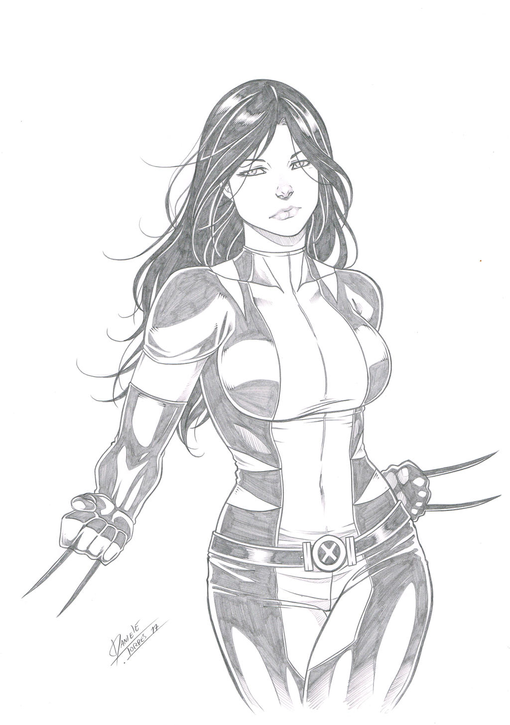 Draw X23 X-23 by Dannith on DeviantArt