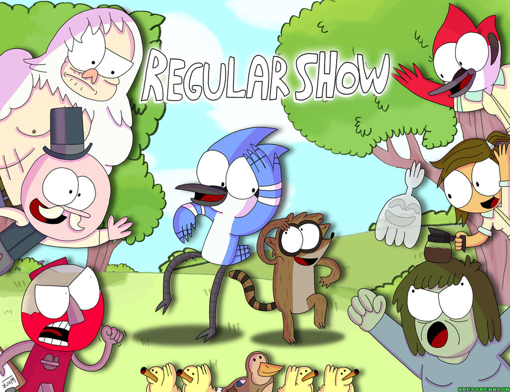 Regular Show Mlp Deviantart Regular show by AwesomeAarons on DeviantArt