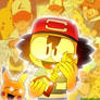 Pokemon - Ash/Satoshi won the Pokemon League