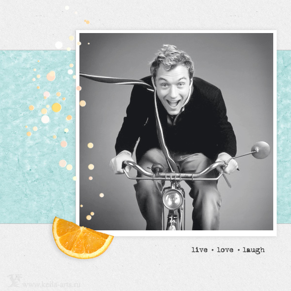 Jude Law : live love laugh