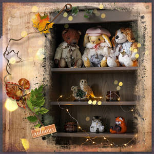 autumn shelves