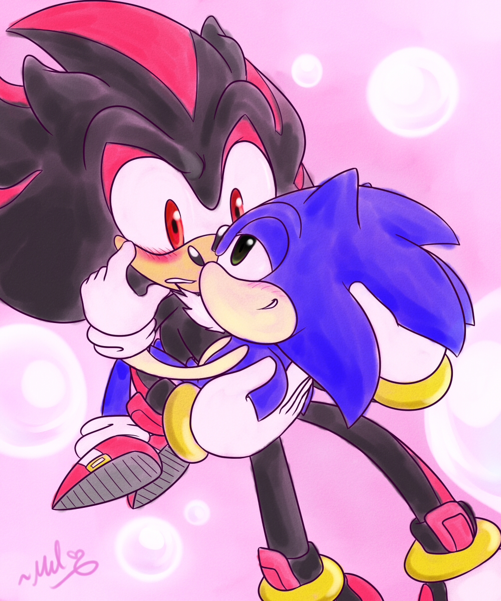 Classic And Modern Shadow The Hedgehog
