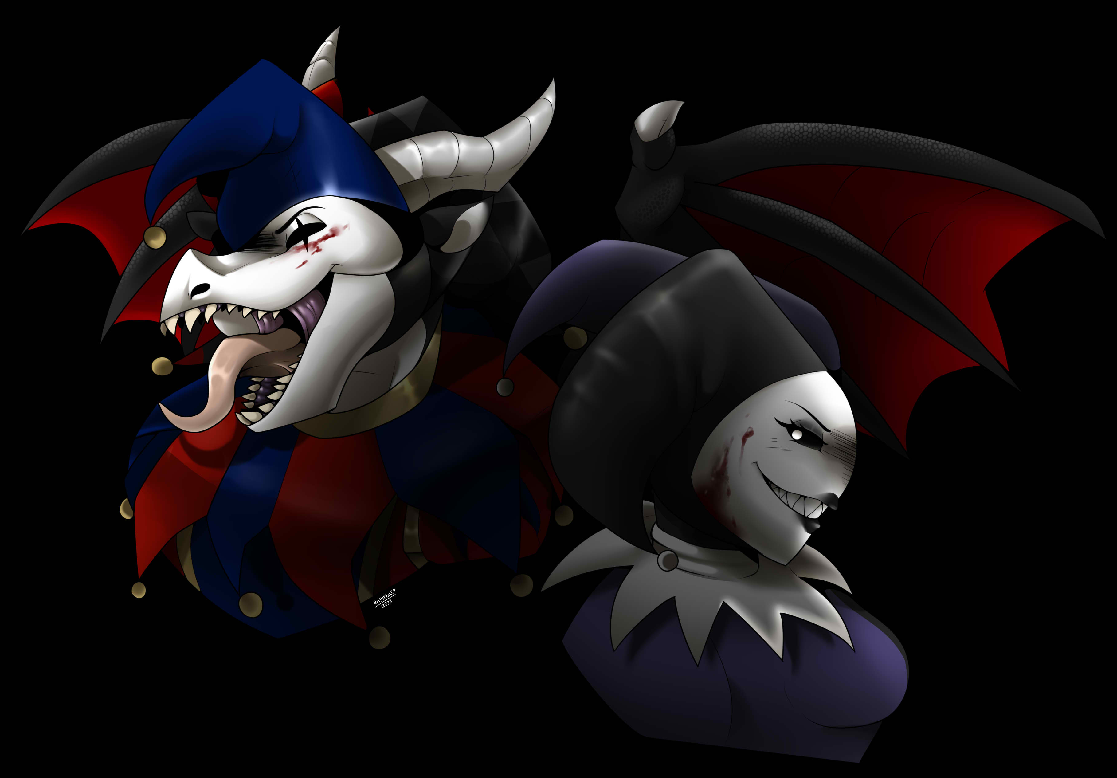 Art Trade - The Jester Killer by FanDragonBrigitha on DeviantArt