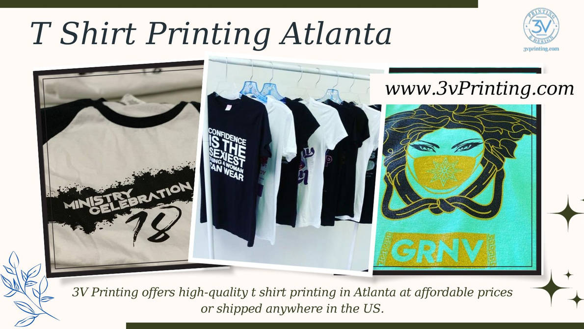 T Shirt Printing Atlanta by 3vPrinting03 on DeviantArt