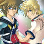 Sora and Roxas